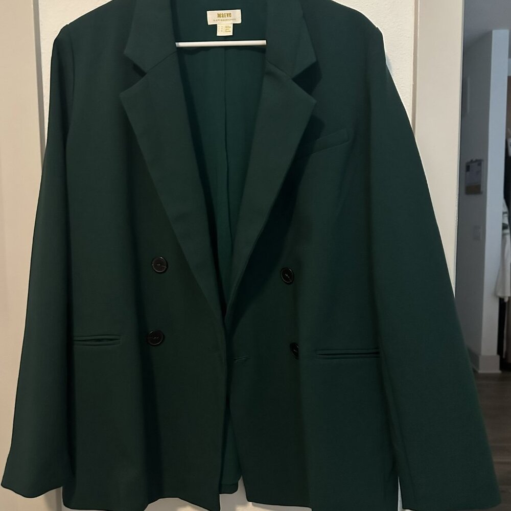 MAEVE Double Breasted Blazer